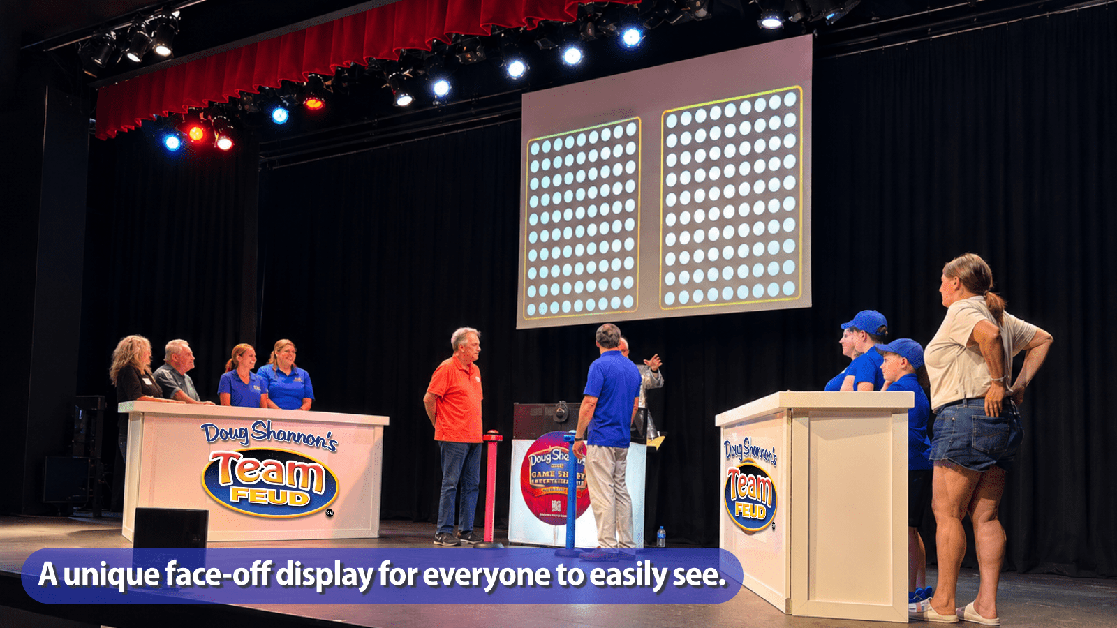 Team Feud with Doug Shannon Face-Off on Stage